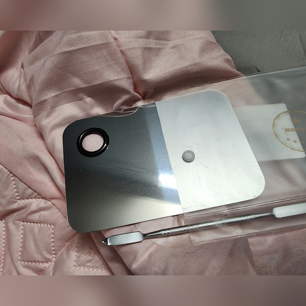 Makeup mixing palette and spatula set